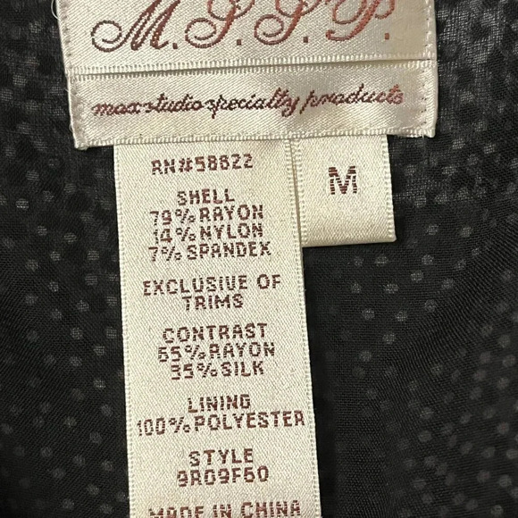 Women’s Max Studio Dress Size Medium - Picture 3 of 8